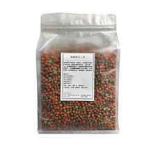 公園餵魚/絕色 高級錦鯉飼料 大正 昭和 紅白 錦鯉 大型魚, 1個, 無包裝三色中粒(4-5mm)一公斤,店到店一件限重五公斤, 1kg