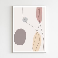 더 아트 컴퍼니 모던 미니멀 추상화 일러스트 인테리어 그림 포스터 60종 모던인테리어 캔버스액자 선물 원룸꾸미기 31-60번, 58. 피그먼트 01