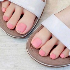 잇템샵 100여종 바캉스 페디큐어 네일팁 셀프 네일 아트 패디팁+글루+양면테잎 세트상품, 2차패디팁-180, 1개