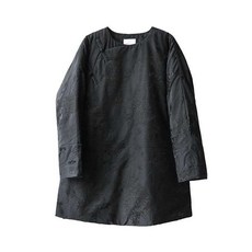 마고자 빅사이즈 사무실가디건 여성정장이너 어른한복 누빔