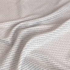 CRE 026 탐나요 하트 패턴 트위드 패브릭 무늬 투위드 원단 대폭 천, 1개, 화이트