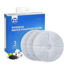 多尼斯 DOGNESS 2.0智能感應無線飲水機專用 過濾棉 3片入, 1個