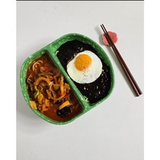 짬짜면 (짜장 빨간짬뽕1 중화면2팩)