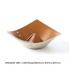 체크 가죽 바구니 보드 보관 그리드 체커 탕비실 수납바구니 다용도 화장대, U01KST012DVY9ZF4E7B5CDPE36-010, 1, J. 삼각형 대비색상 데스크탑 수납함허니브라운