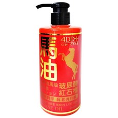 ADD Plus 北海道馬油潤澤活膚身體乳 紅色, 300ml, 1瓶