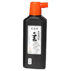 古梅園 玄(濃墨) 日本進口作品用墨汁-200ml/500ml, 1個, 200ml