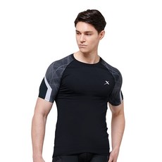 기어엑스 뉴 스포츠 플러스 남성 반팔 라운드02-1(블랙)