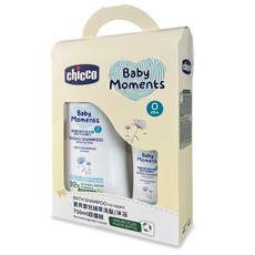 Chicco 寶貝嬰兒洗髮/沐浴露 溫和不流淚配方 植萃 超值組, 1個, 洗髮/沐浴露 植萃 超值組 (新包裝)
