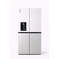 LG전자 디오스 오브제컬렉션 STEM 얼음정수 메탈 820L 4도어 냉장고 방문설치, J825MHR042