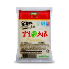 임실농협 모짜렐라 생치즈 냉장 1kg, 1g, 1개