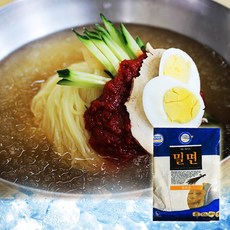 HACCP인증 부산 밀면 사리 2kg+육수 10봉(꿩육수), 2kg, 10인분