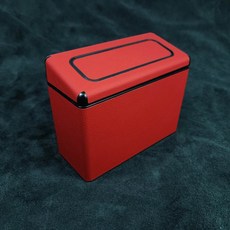 자동차 차량용 쓰레기통 앞좌석 뒷자석 휴지통 걸이, 1개, 레드