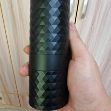 Shark家具/【高效研磨】全鋁閤金式手搖咖啡磨豆機 意式手磨 法壓多功能機七星磨豆機一體, 黑色,五星, 1個