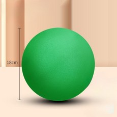 무소음 층간소음 공 축구 농구 실내 체육 스펀지 소프트 볼 장난감, [18cm] 그린, 1개