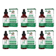 메리루스 오가닉스 유기농 아이오딘 요오드 액상 드롭 1년분량 MaryRuth Organics Iodine Liquid Drops, 6개, 30ml