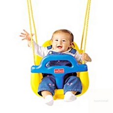 HM T자형 안전 그네 유아놀이기구 아기놀이기구, 1개, 옐로우 외 혼합색상