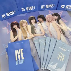 아이브 리바이브 큐큐뮤직 qq뮤직 트레카 랜덤 포카팩 굿즈 찐포 포토카드, 1팩 1장 1팩 1장