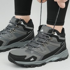 SSOOSS 남자 등산화 여성 트레킹화 경등산화 미끄럼방지 발편한 작업화 UM85H4D