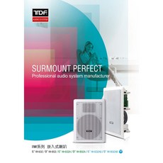 TDF IW-802AB 崁入式喇叭