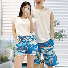 [커플연출가능]서핑 스윔팬츠/커플/남자수영반바지/수영복/래쉬가드바지/남자보드숏/비치팬츠/래쉬가드하의/레쉬가드/원피스수영복/모노키니/비키니/커플수영복/비치바지/서핑