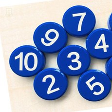 스토어-지유 숫자학습자석 초등수학자석, 파랑