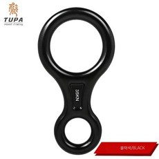 측정공구 로프 리깅 플레이트 라펠 장치 35kN, 블랙