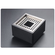 台灣現貨 戶外 防風 厚重 吹不走 不鏽鋼 菸灰缸 煙灰缸 客廳 書房 金屬 耐熱 耐摔 好用, 1個