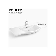 KOHLER Urbanity K-15096T-1-0 一體式檯面盆 110cm, 1個