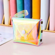 홀로그램 PVC 백 작은 파우치 가방 9.5x7cm, 본상품