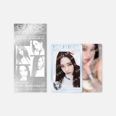 에스파 싱크 엑시스라인 랜덤 트레이딩카드 X버전