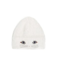 칼 라거펠트 플러피 니트 비니