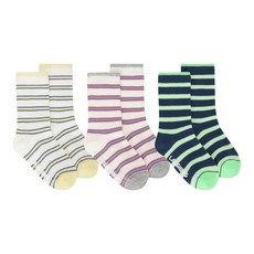 [AK플라자] [래핑차일드] 스트라이프 롱레귤러 삭스