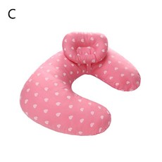 아기 간호 베개 출산 아기 모유 수유 베개 유아 U 자형 베개 신생아 면화 수유 허리 쿠션, C