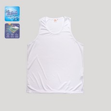 【ESC SELECT SHOP】台灣製造 20支 男生長版內搭背心 舒適透氣 涼感紗版本 白