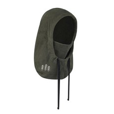 滑雪頭盔帽 保暖透氣滑雪帽套 男女同款滑雪裝備, 軍綠(均碼), 1個