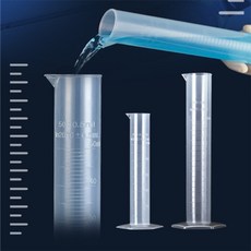 횽스 플라스틱 실린더 액체용량, 100ml