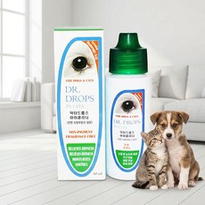 [병원용] 닥터드롭스 편백수 고양이 강아지 눈세정제 아이클리너, 1개, 60ml