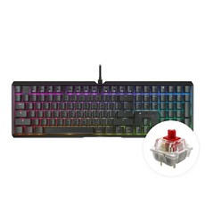 CHERRY 체리 키보드 MX BOARD 3.1 2A RGB 기계식 유선 게이밍 키보드 (4종 축 선택) / 공식 판매점, 블랙, G80-3890-적축, 적축
