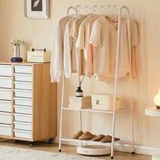 소프트엣지 튼튼한 틈새 미니행거, 화이트