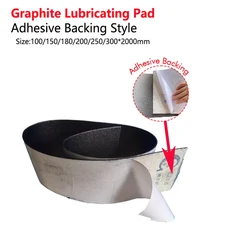 흑연 직물 샌더 천 윤활 패드 연마 벨트 내열성, 01 Adhesive Backing, 06 100x1000mm, 01 CHINA, 1개