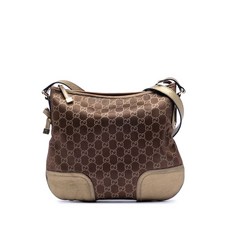 구찌 중고 2016-2026 GG 캔버스 웹 프린시 크로스 백