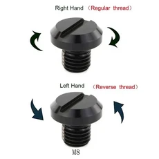 M8 M10 10MM 8MM Mototcycle 백미러 구멍 플러그 나사 혼다 용 스즈키 커버 캡 마운트 볼트 액세서리, 02 8MMRL