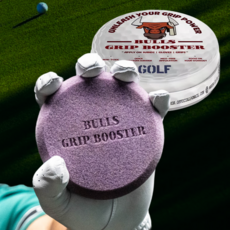 마코르 초크리스 골프 불스 그립 부스터 땀 미끄럼 차단 그립력 그립 강화제 장갑 호환, 1개, Purple