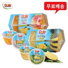 돌 후룻볼(4개입)x4팩(복숭아2팩+파인애플2팩)/무배, 1개