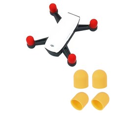 DJI Spark 스파크 전용 모터 커버 실리콘 캡 보호캡 드론 악세사리 다채색, 1개, (스파크) 모터커버(옐로우)