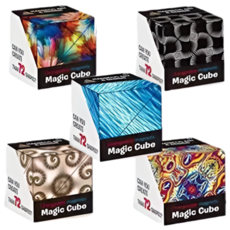 꿈보 우주큐브 3D 입체 두뇌 발달 큐브 KC인증, 혼합색상, 1개
