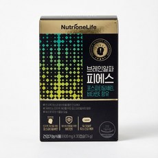 뉴트리원 피에스 포스파티딜세린 브레인알파 인지력 30캡슐 x 1박스, 30정, 1개