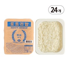 즉석밥의 혁명! 포프리 즉석밥, 24개, 180g