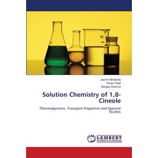 (영문도서) Solution Chemistry of 1 8-Cineole Paperback, LAP Lambert Academic Publis..., English, 9786208170585
