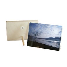 우드아트 주문제작 자작나무 미니 아크릴 사진 액자, 1개